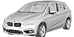 BMW F45 B2868 Fault Code